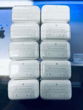 100 Genuine Original Apple iPad 12W USB Power Adapter Charger A1401 Lot of 10