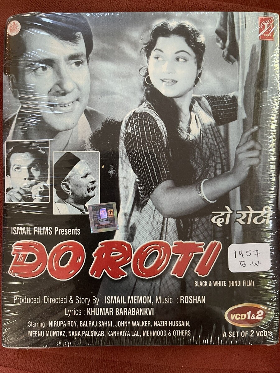 India 1957 Watch Miss India Movie Do Roti 1957 B W VCD Bollywood