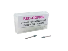 Shofu Type Dental Polishing Greenie Stones Silicon Carbide FG FL2, RD1, TC1, CN1