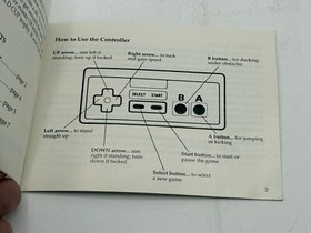 Nintendo NES Manual Only Heavy Shreddin NES-WX-USA