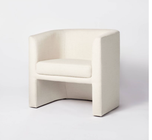 Vernon Upholstered Barrel Accent Chair - Threshold designed with Studio