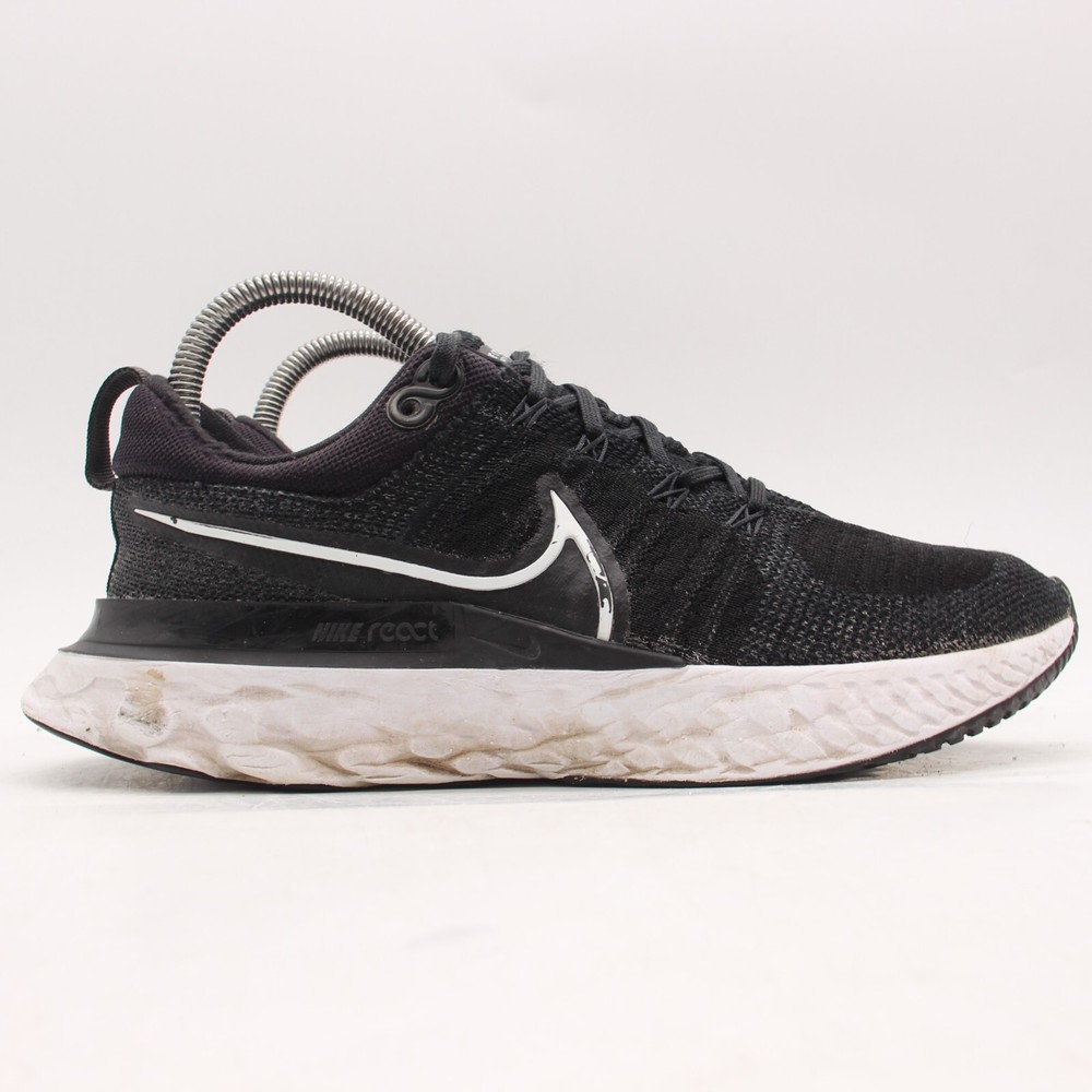 Nike React Infinity Run Fk 2 Womens 7.5 Black Running Sneakers CT2423-002