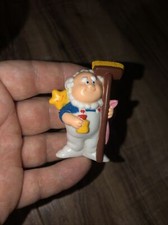1980's Kenner Care Bears Poseable Cloud Keeper Figure  Fluffy Cloud Broom