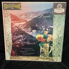 LONDON CS 6007 - STRAUSS Blue Danube - JOSEF KRIPS, Vienna - ST LP DG 11 o'clock