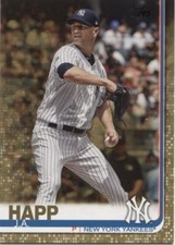 J.A. HAPP 2019 Topps Series 2 GOLD Parallel #to/2019 - NEW YORK YANKEES - #481