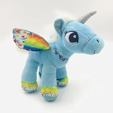 KIPP BROTHERS Magical Unicorn Pony 8" Plush Toy Stuffed Animal Rainbow Wings