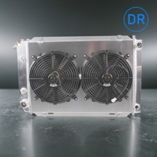 3 Row Aluminum Radiatorshroudfanrelay For 1979-1993 Ford Mustang Lx Gt Svt 80