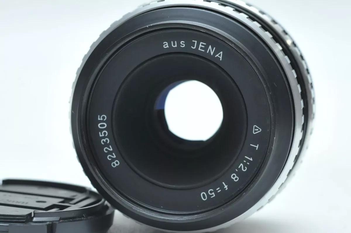 Aus Jena T 50mm 2.8 (Carl Zeiss Jena Tessar 50 / 2.8 DDR) MF Lens for Canon  EF