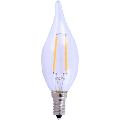 Elitco Lighting Odeya 4.11" 2.5W 5000K Clear Glass LED Light Bulb (Set of 10) - Picture 1 of 2