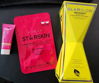 Gesichtsmasken Beauty Glam Glow Instamud Glowstarter Star Skin Augenmaske NEU