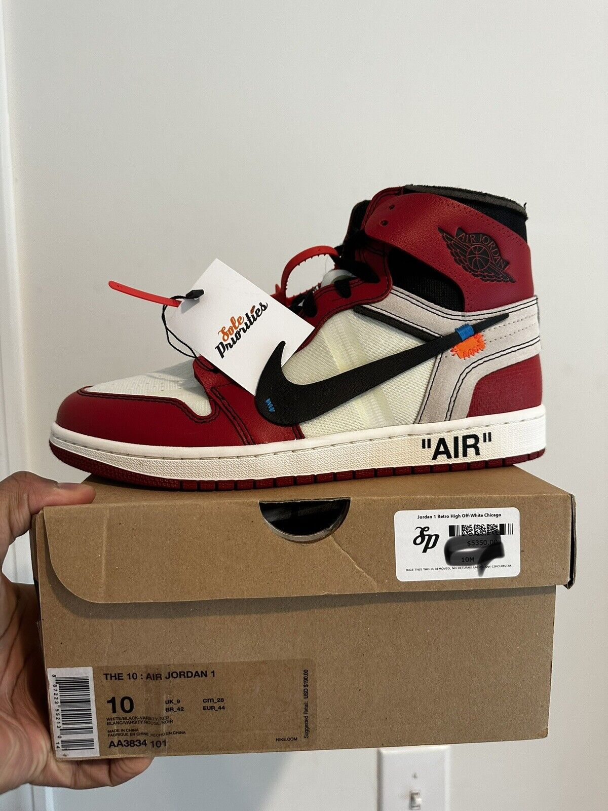 Off-White x Air Jordan 1 Retro High OG 'Chicago