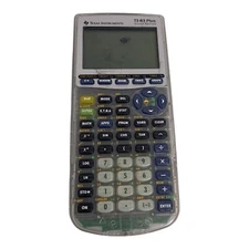 🍌 Texas Instruments Graphing Calculator TI-83 Plus Silver Edition Clear WORKS