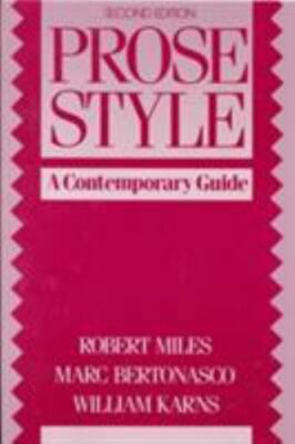 Prose Style: A Contemporary Guide