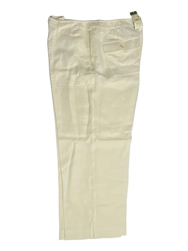 Eddie Bauer Classic Fit 100% Linen Pants Men 38x30 Beige | eBay
