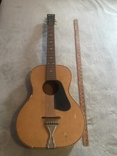 Vintage Rhapsody Parlor Guitar For Parts Or Restoration Made In USA