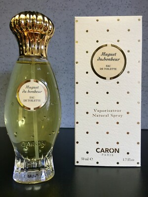 Caron Muguet Du Bonheur EDT 1.7 oz / 50 ml Spray Brand New In Box