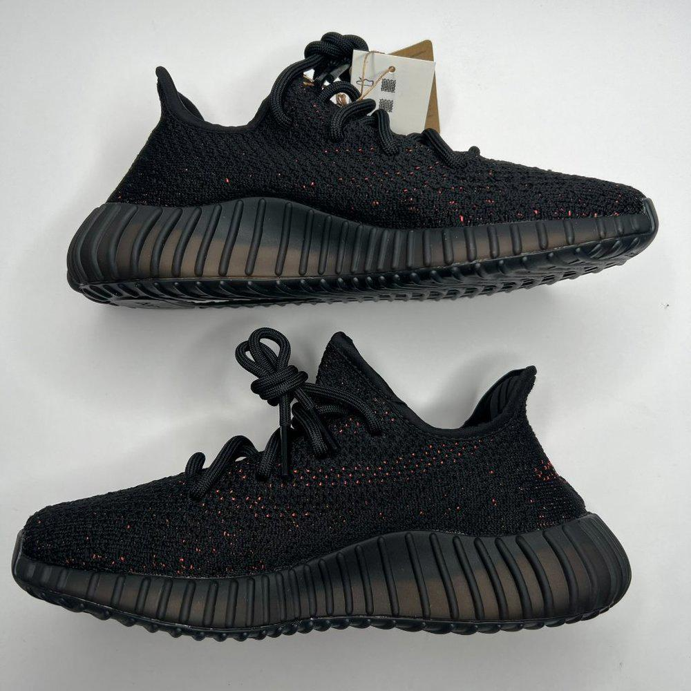 Adidas Yeezy Boost 350 V2 Core Black Red BY9612 Men Size 4.5 New