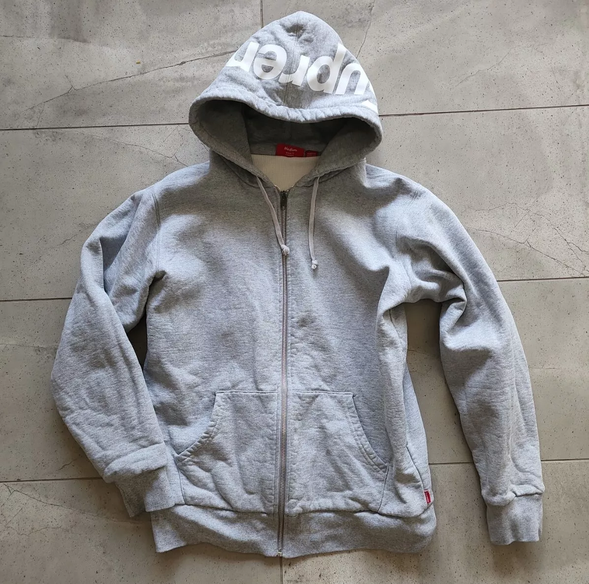 Supreme Made in Canada thermal Hoodie sweatshirt jacket hoodie cotton M