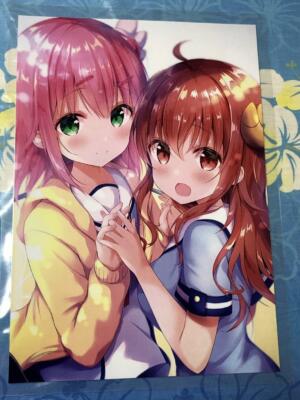 Machikado Mazoku Momo Yuko Shamiko C-Type Official Laminated Poster FS TN
