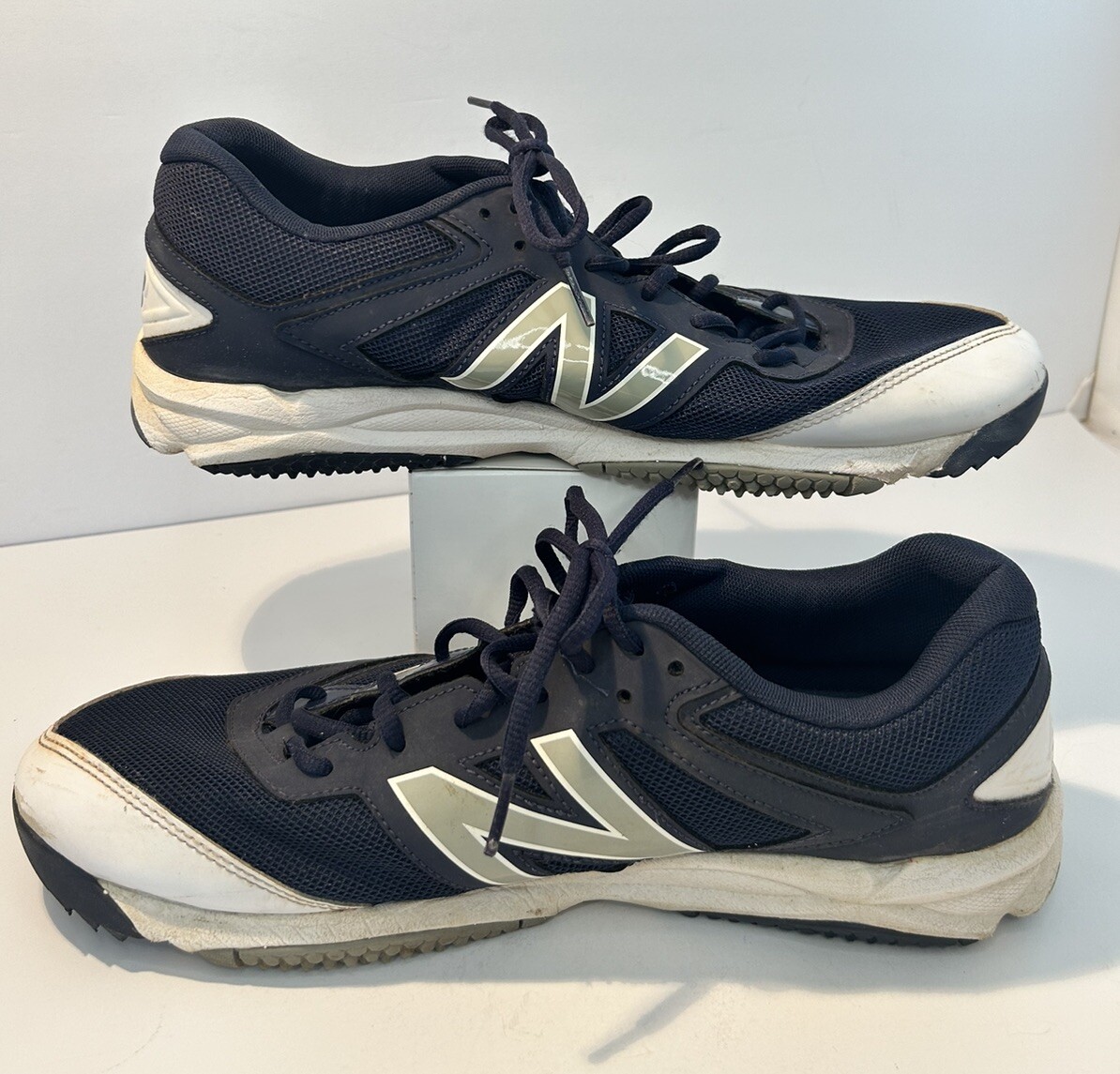 SAOLA NEW BALANCE T4040NB3 SCARPE RUNNING UOMO TAGLIA 12 5 LACCI CRAVATTA NAVY