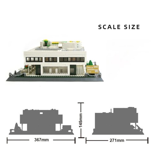Wange Bloque de Construcción Juguetes Arquitectura Mundial Ladrillos Modelo para Adultos o Niños - Imagen 569 de 872
