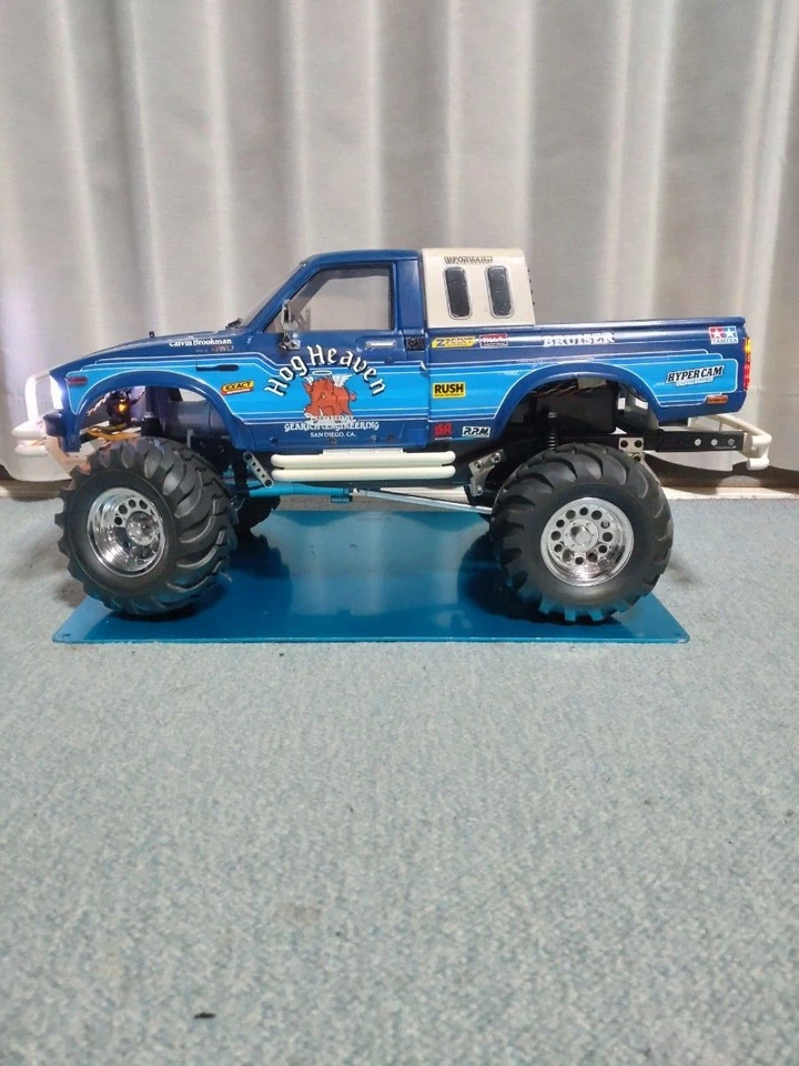 Vintage Tamiya Toyota Hilux 4WD High Lift BRUISER RN36 Hobby Radio Control - Image 3 of 4