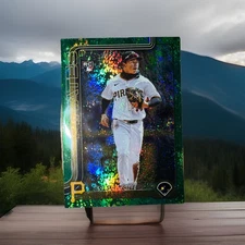 2025 Topps Update Green Rainbow Foil Tsung-Che Cheng RC /99 Pittsburgh Pirates