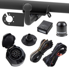 AHK Anhängerkupplung starr +E-Satz 13p für Fiat Stilo 01-10 5-Tür Schrägheck