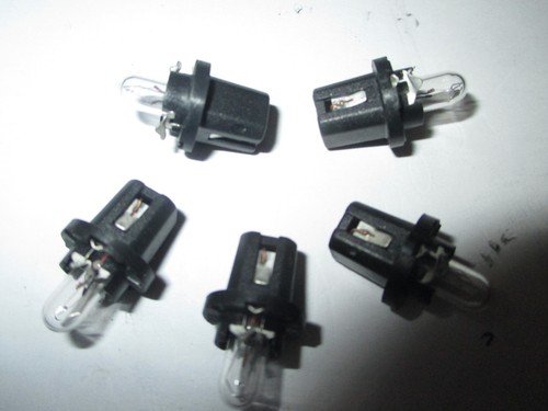 5x Glühbirnen Tacho Kombiinstrument Kontrollleuchten Fassung Audi VW X Oldtaimer