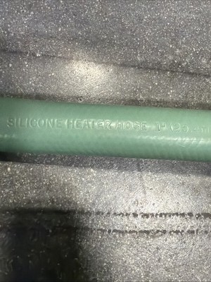 26244 Silicon Gates Heater Hose Upper  Green Color  1  25.4mm Sold per foot