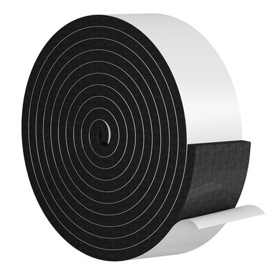 Black Hat Size Reducer Tape Roll 85in Self Adhesive Foam