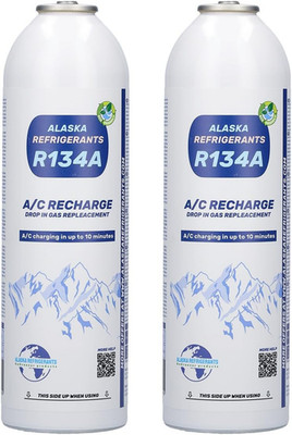 Fahrzeug Kältemittel Klimaanlage Top up HC134A Ersatzgas 2X Flasche Für Autos