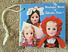 VTG TAG FOR THE WONDERFUL WORLD OF EFFANBEE DOLLS 1985