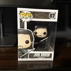 Funko Pop! Jon Snow #07 Game of Thrones Edition Two Vinyl Figure Vaulted