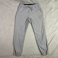 Lululemon ABC Jogger Mens Large Tech Woven Merino Wool Blend M5AJHS Gray Pants