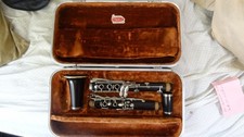 F.E. Olds Ambassador WOOD Clarinet ser  2172 made in France sound demo 150