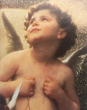 4 "Wishing You Season of Peace & Joy" BIRTH OF VENUS Papyrus CHRISTMAS NOTECARDS