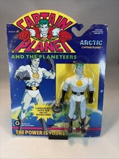 Vintage 1991 Captain Planet Arctic Captain Planet Action Figure Rare In Package