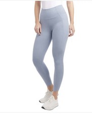 Danskin Ladies' Brushed Leggings with Bonded Side Pockets, Size XL Nebula Blue