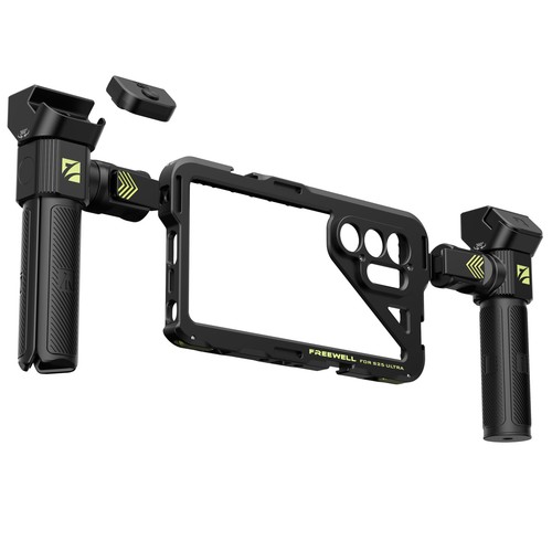 Genius Rig Cage for Samsung S25 Ultra – Tool-Free Setup, Tripod and Monopod H... - Picture 2 of 8