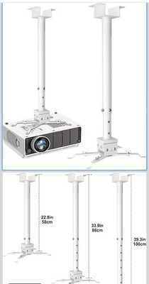 2-Be-Best Upgraded Projector Ceiling Mount 23-39  / 58-100CM Heavy Duty Adjus...
