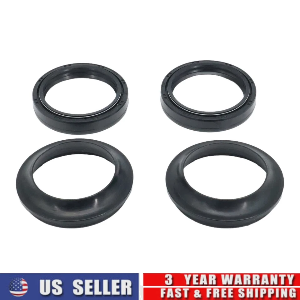 For Yamaha OR YZ125 1985 125 Suzuki Honda Harley 56-133-1 Fork & Dust Seal Kit Foto 4 de 4