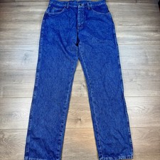 NWT Rustler Classic Relaxed Fit Straight Leg Heavyweight Denim Workwear Jeans