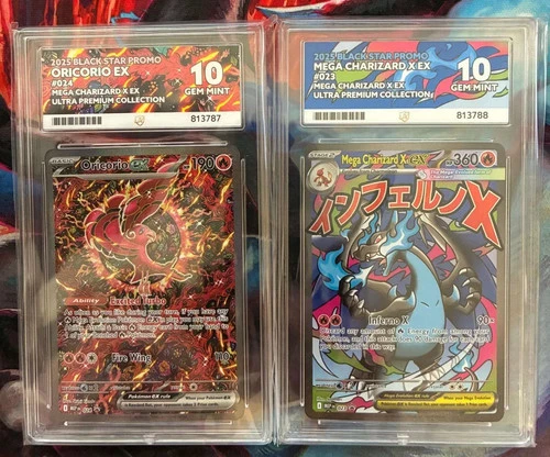 Pokémon TCG Mega Charizard And Oricorio UPC Promos Ace 10 Sequential