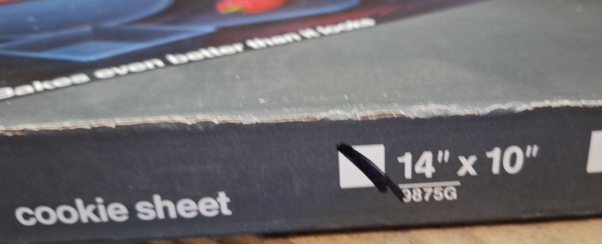 Chigago Metalic Bakalon #9875 Cookie Sheet 14 X 10" New Vintage Made In USA NOS!