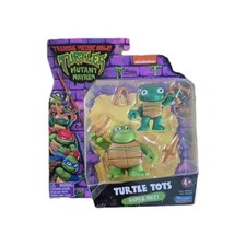 Teenage Mutant Ninja Turtles  Mutant Mayhem Turtle Tots Raph & Mikey Figures