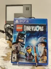 Lego Dimensions PS4 PlayStation 4 Complete w/ Case, Art & Manual w/ Portal Base