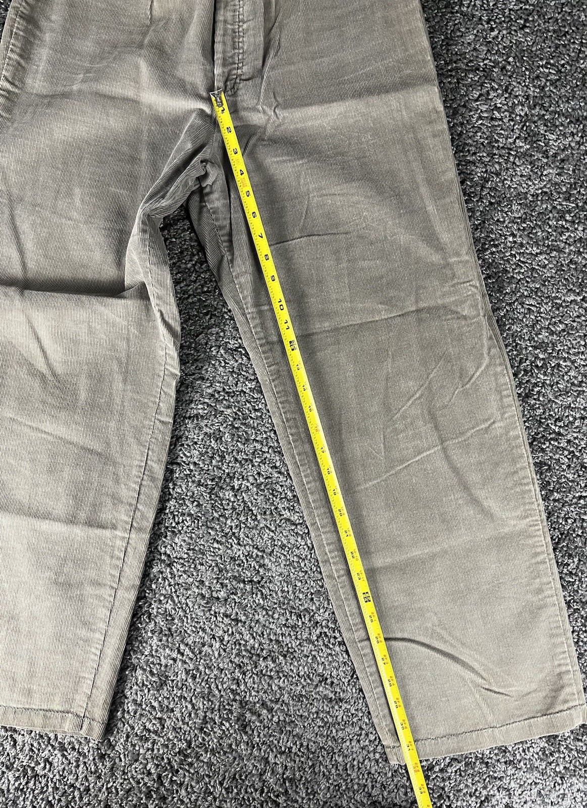 Rare Vintage 1970’s Levi’s 573 Diamond Label Corduroy Straight Leg Size 26x31 image 6