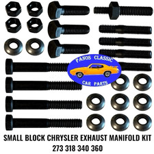 Chrysler Exhaust Manifold Fastener Kit Gr8 Fits 273318340 360 1971 Up 909 Chrysler Exhaust Manifold Fastener Kit Gr8 Fits 273318340 360 1971 Up 909