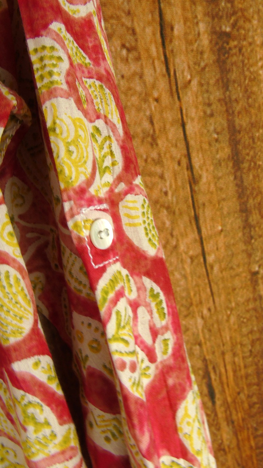 Cino Medium Floral Patterned Button Front Blouse … - image 7